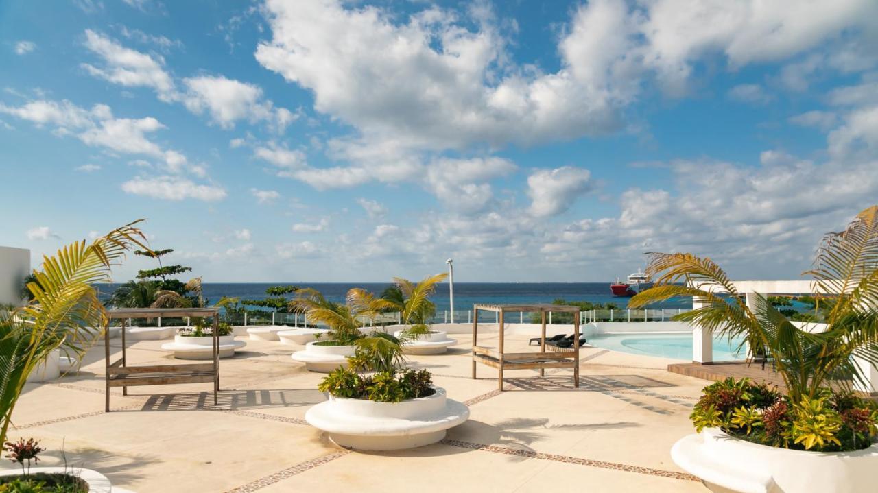 Estudio En Cozumel Con Vista Al Mar, Condominio Con Alberca A1 エクステリア 写真